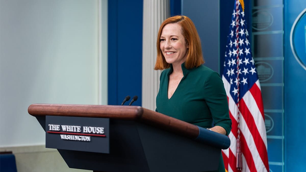 A sad goodbye: Jen Psaki's final briefing