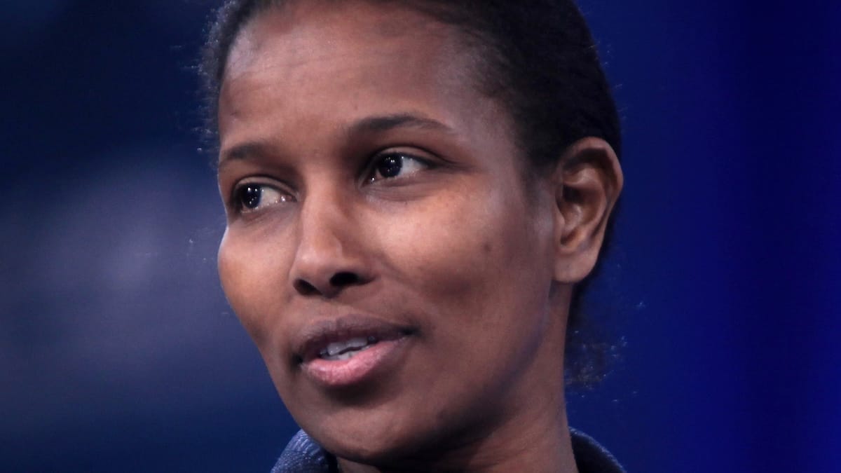 Ayaan Hirsi Ali, former atheist, becomes Christian