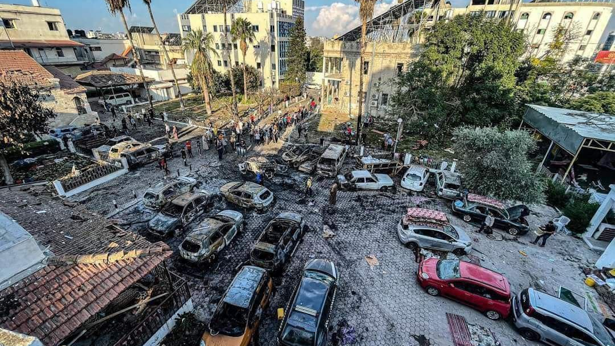 The information war over the al-Ahli Arab Hospital explosion