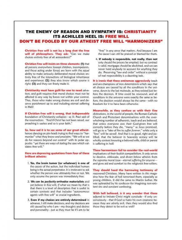 Christianity: The Enemy of Reason and Sympathy?