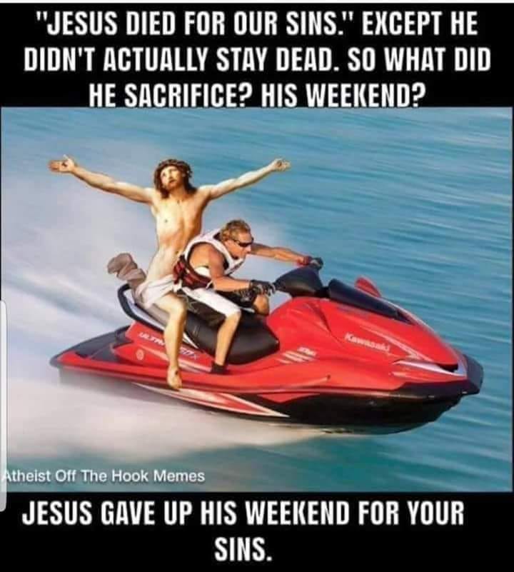 Jesus, Resurrection, Humour and Appropriateness