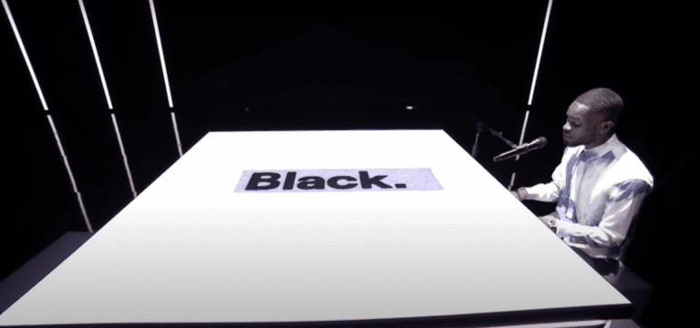 Black.