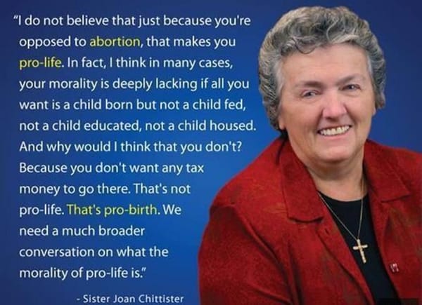 Christian Pro-Life Lobby Isn't, You Know, Pro-Life